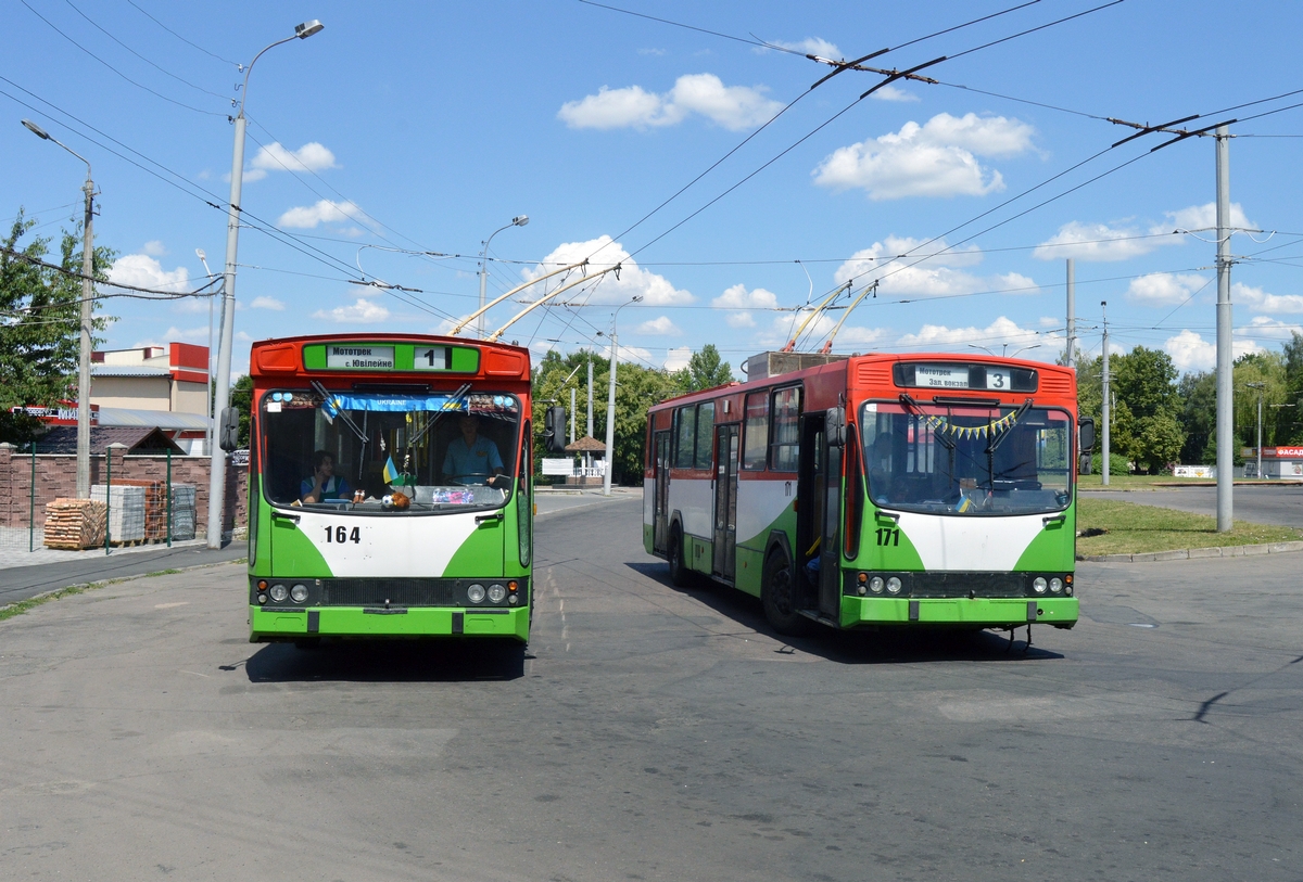 Ровно, Jelcz/KPNA PR110E № 164; Ровно, Jelcz/KPNA PR110E № 171