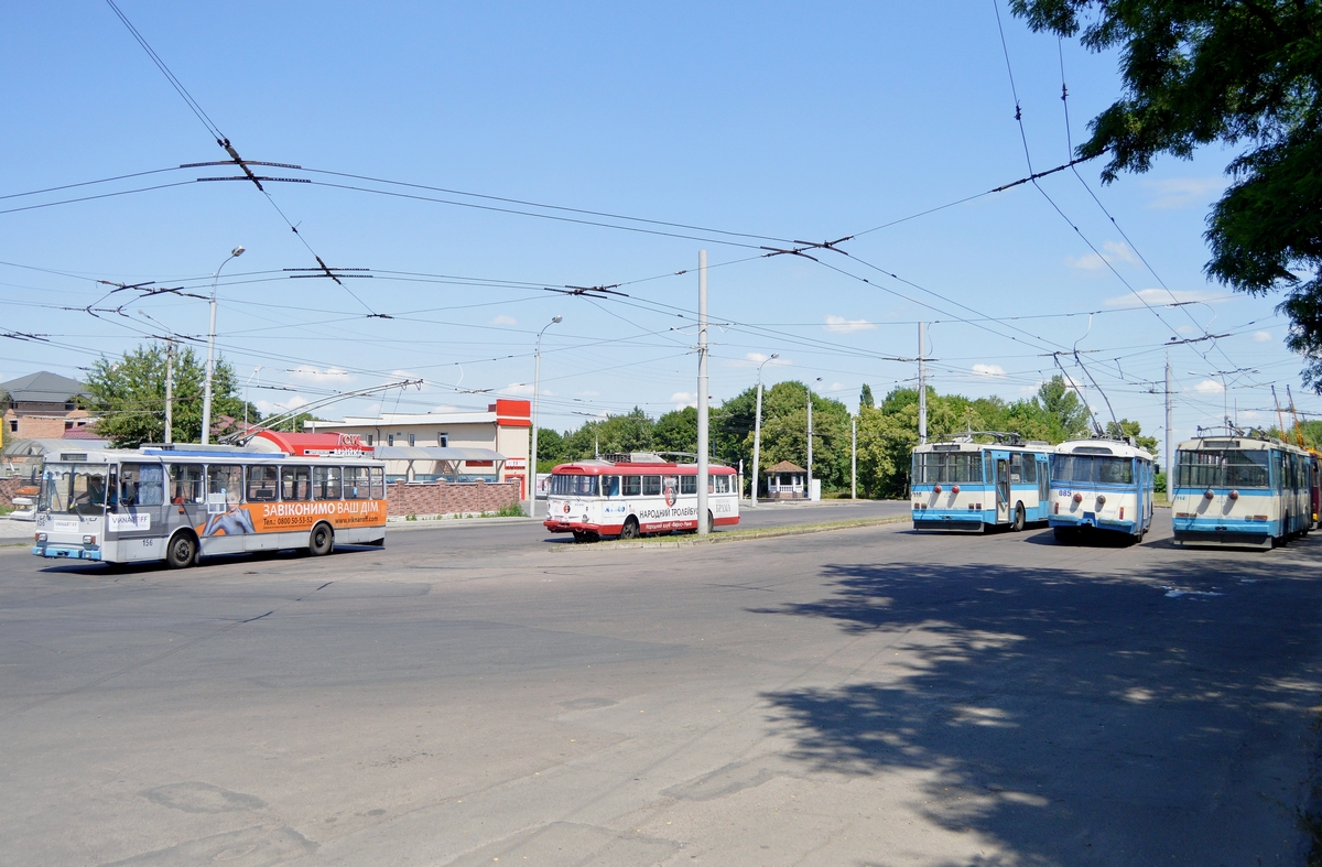 Rivne — Trolleybus Lines and Infrastructure