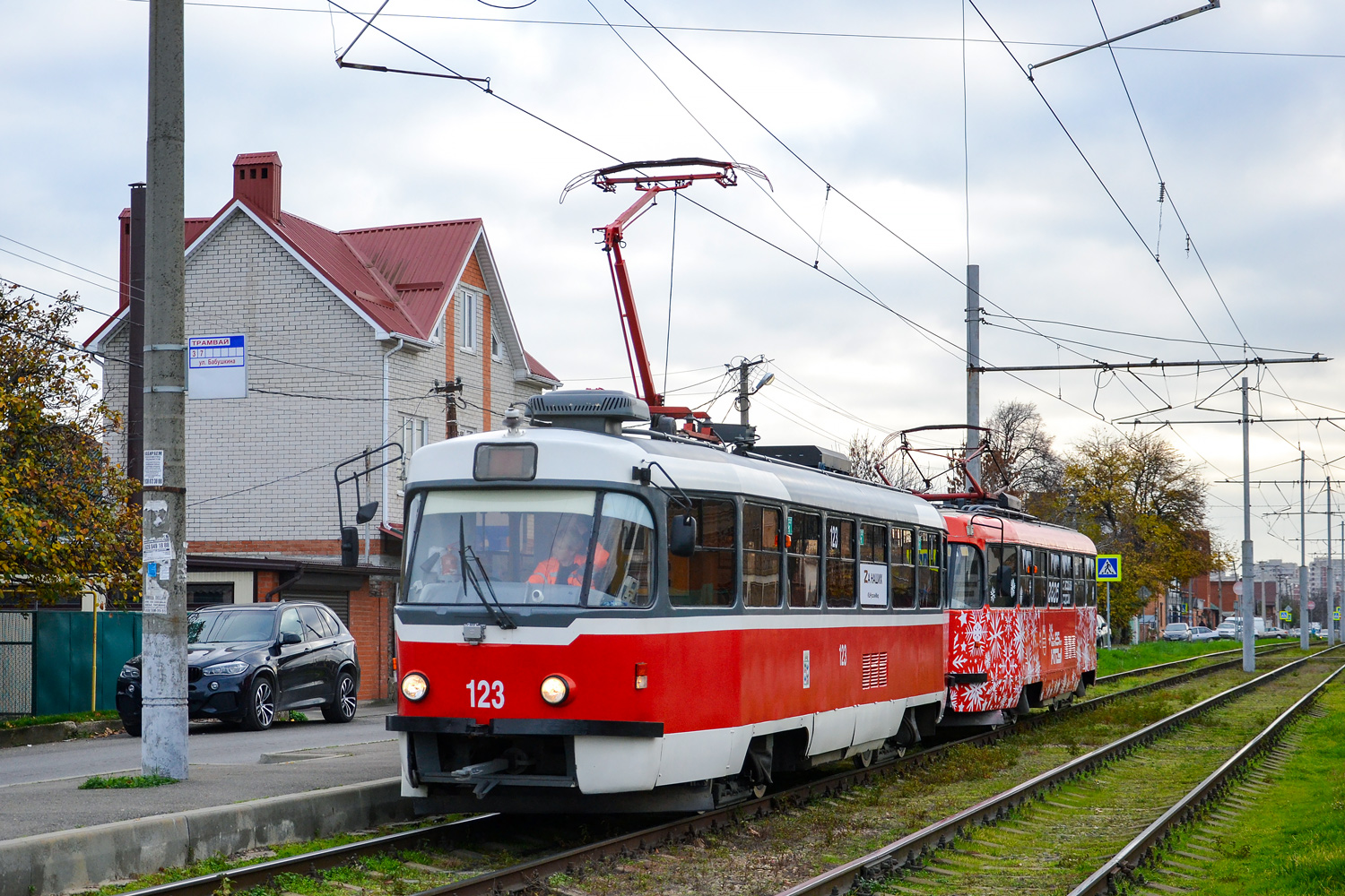 Краснодар, Tatra T3SU КВР ТМЗ № 123