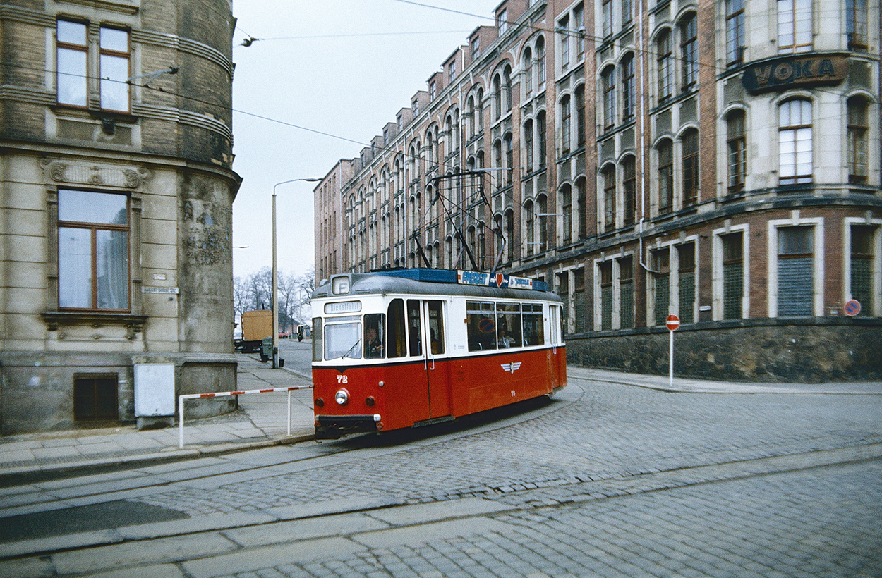 Плауэн, Gotha T57 № 72; Плауэн — 01.04.1989 — Фотопутешествие Гота Т57 № 72; Плауэн — Старые фотографии