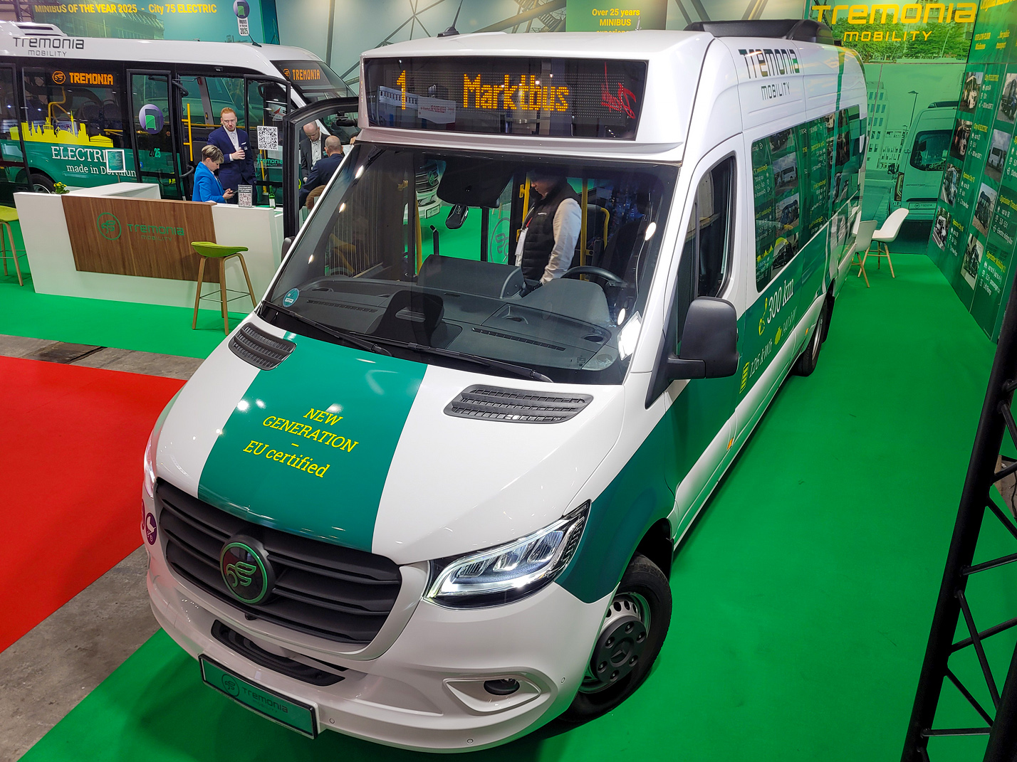 Дортмунд, Tremonia City 45 ELECTRIC № DO-TR 8045; Брюссель — Busworld Europe 2025