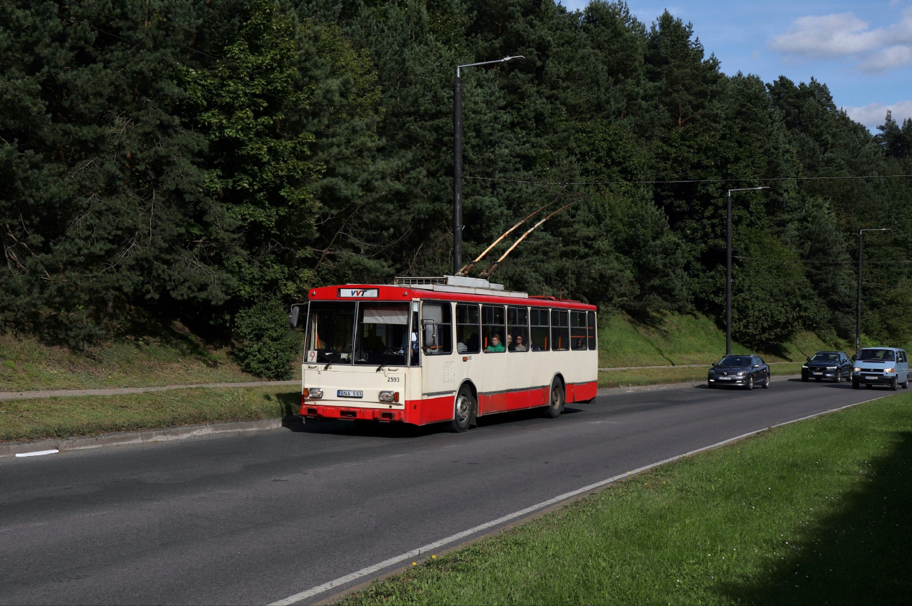 Вильнюс, Škoda 14Tr13/6 № 2593