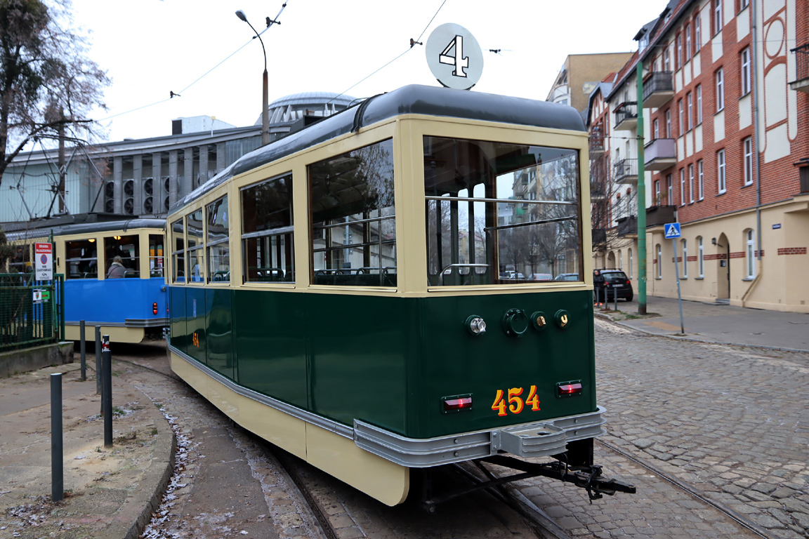 Познань, Konstal ND № 454; Познань — 145 лет общественному транспорту в Познани