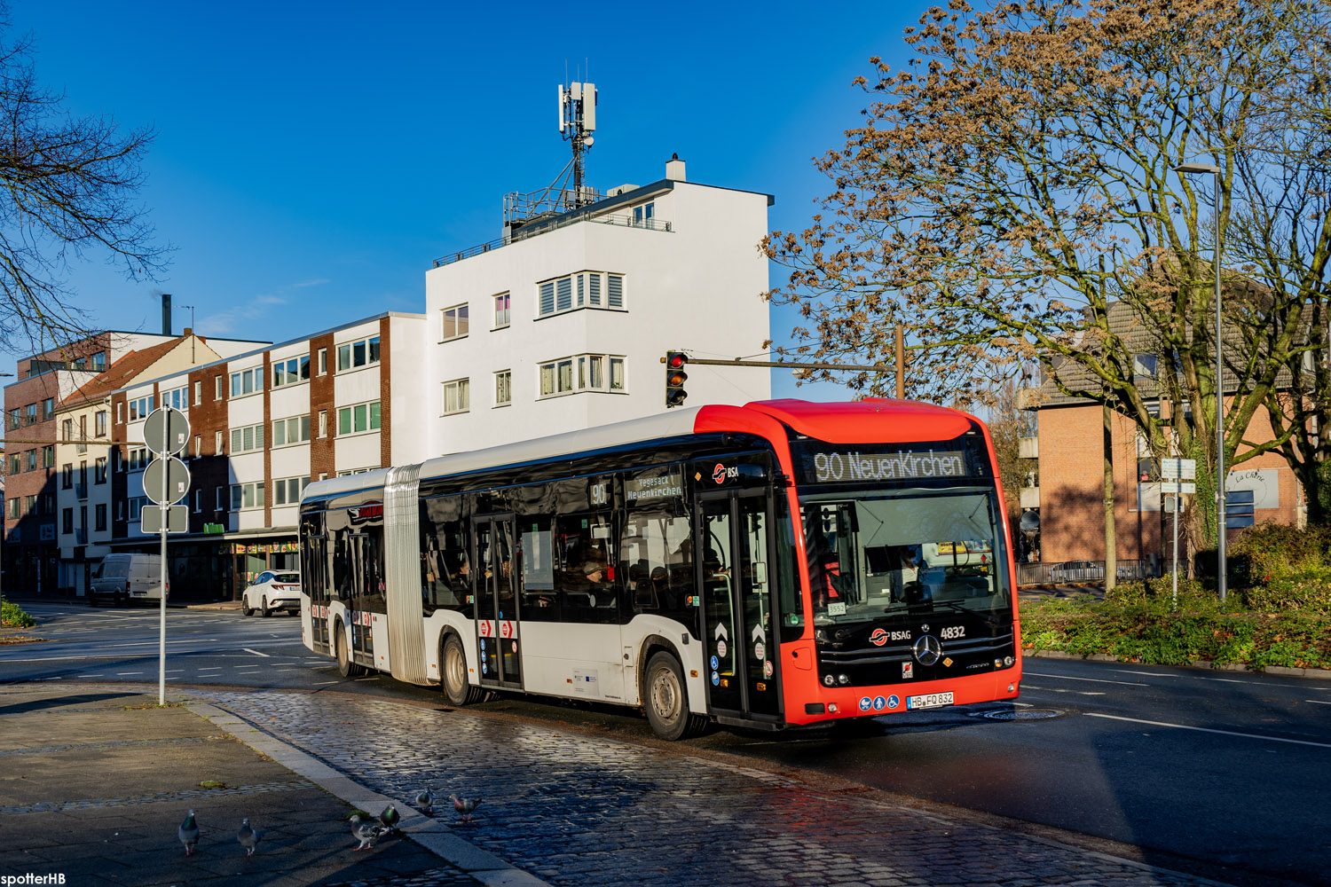 Бремен, Mercedes-Benz eCitaro G № 4832
