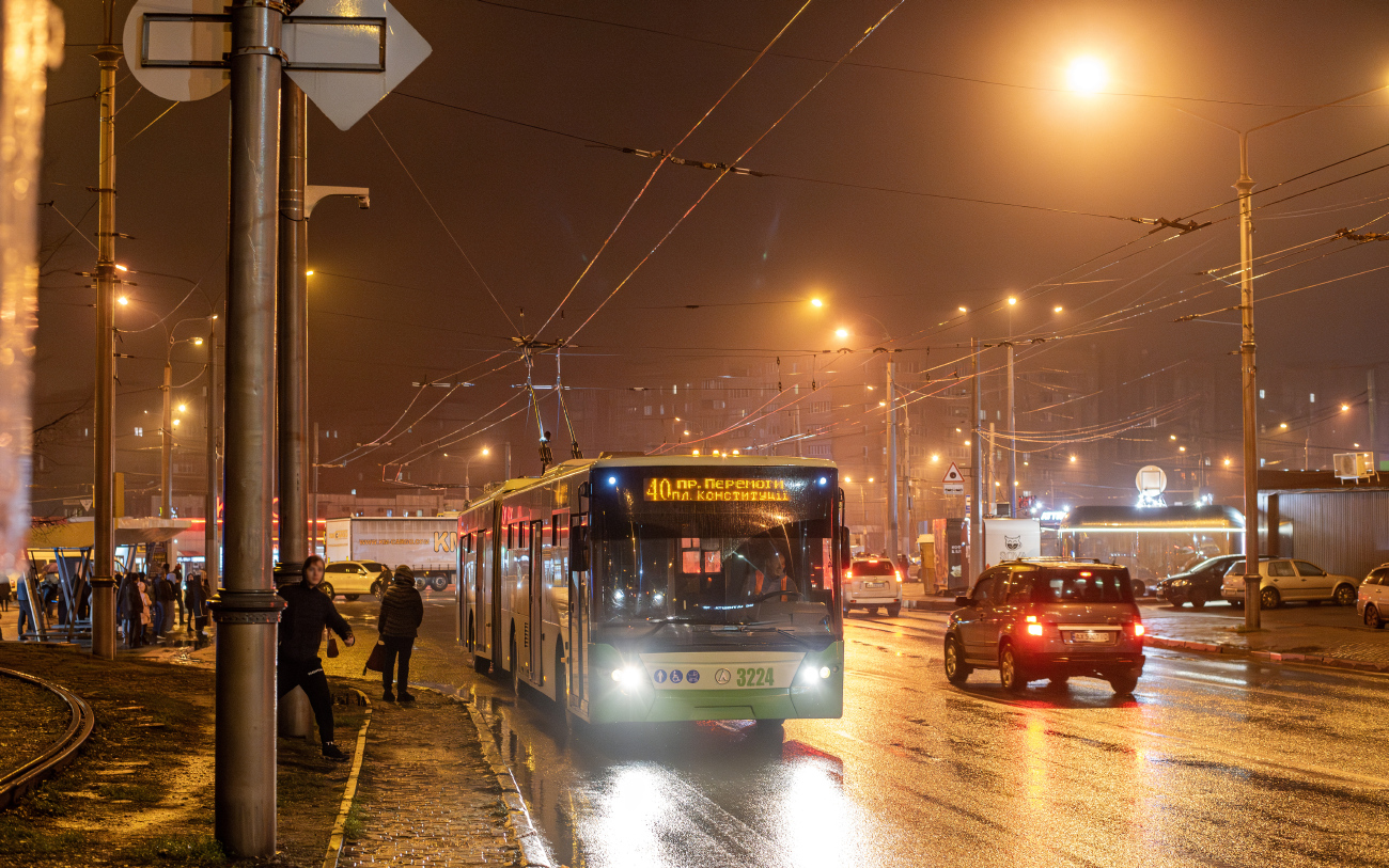 Харьков, ЛАЗ E301D1 № 3224