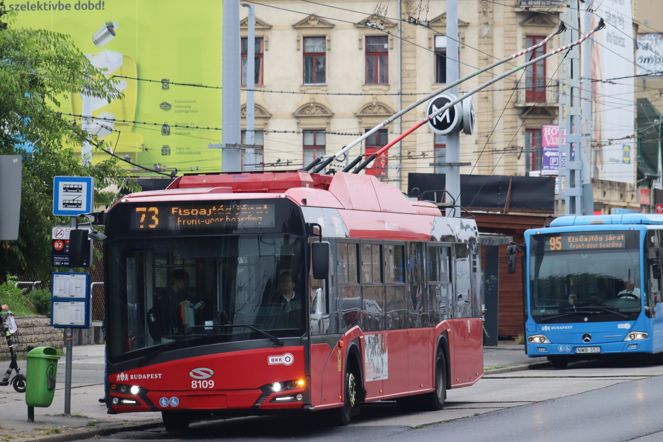 Будапешт, Solaris Trollino IV 12 Škoda № 8109