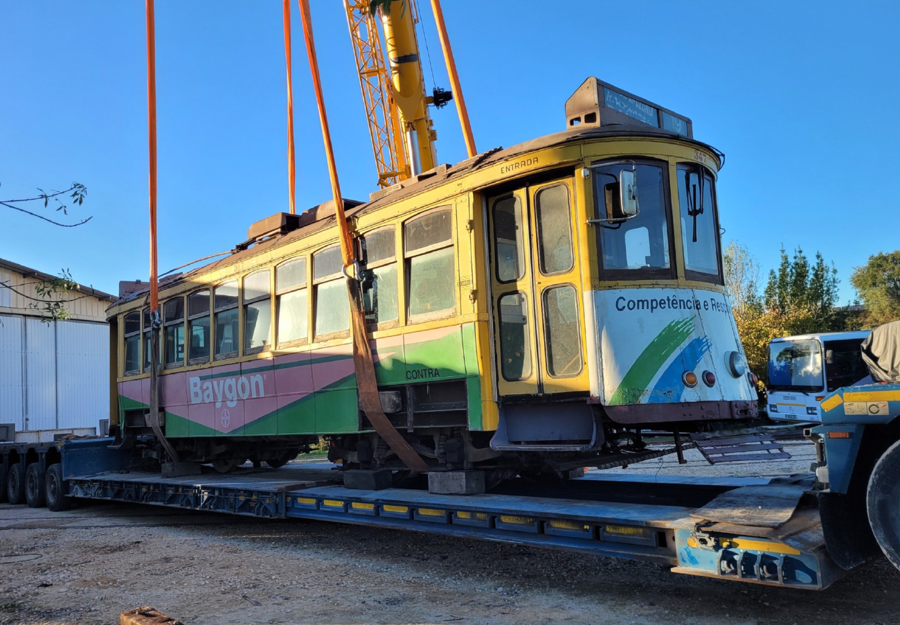 Лиссабонская агломерация, Четырёхосный моторный Stephenson № 347; Лиссабонская агломерация — Трамваи: Реставрации (Коллекция Паулу Маркеша)