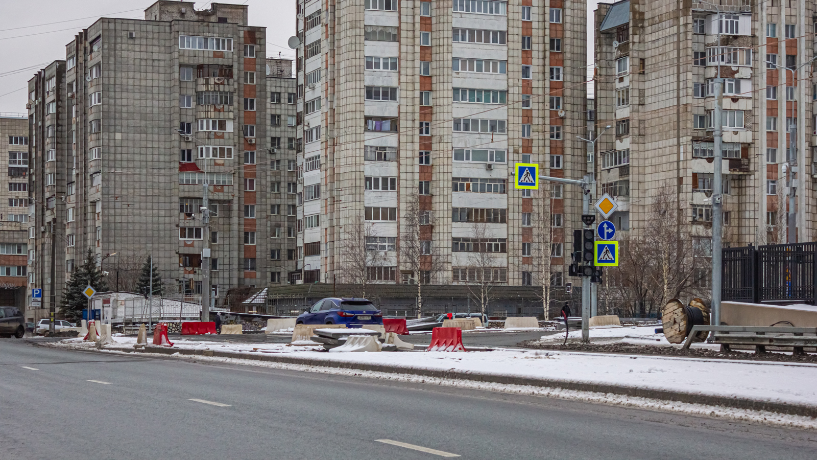 Пермь — Строительство и ремонты; Пермь — Трамвайные линии и инфраструктура