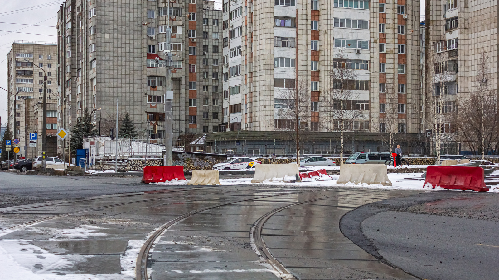 Пермь — Строительство и ремонты; Пермь — Трамвайные линии и инфраструктура