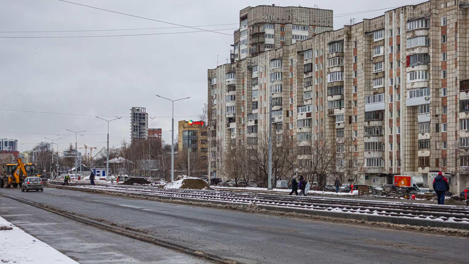 Пермь — Строительство и ремонты; Пермь — Трамвайные линии и инфраструктура