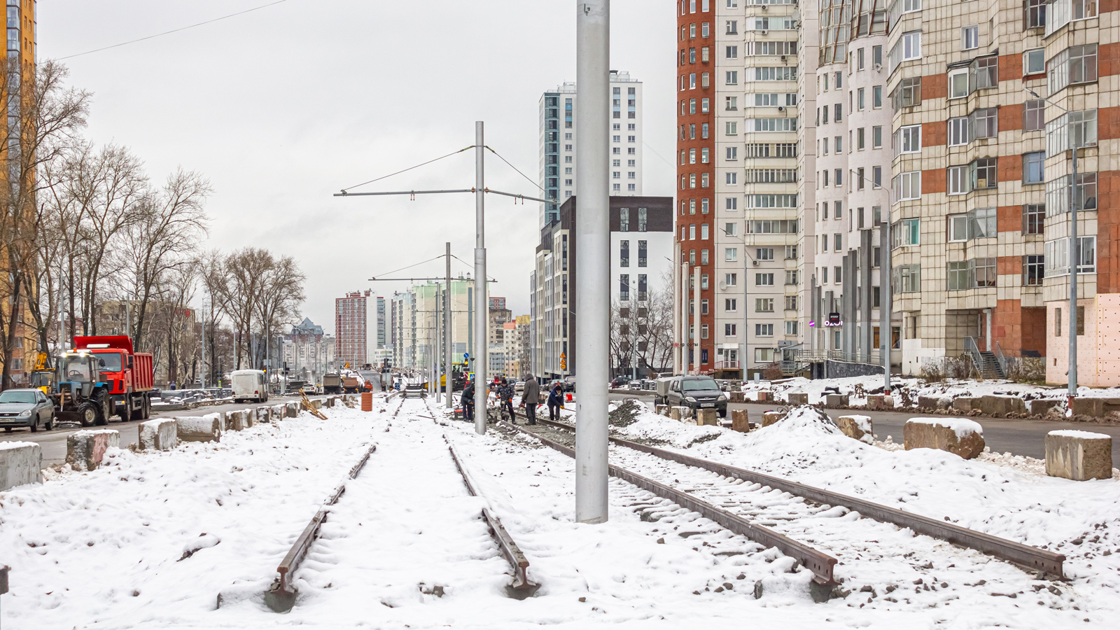 Пермь — Строительство и ремонты; Пермь — Трамвайные линии и инфраструктура