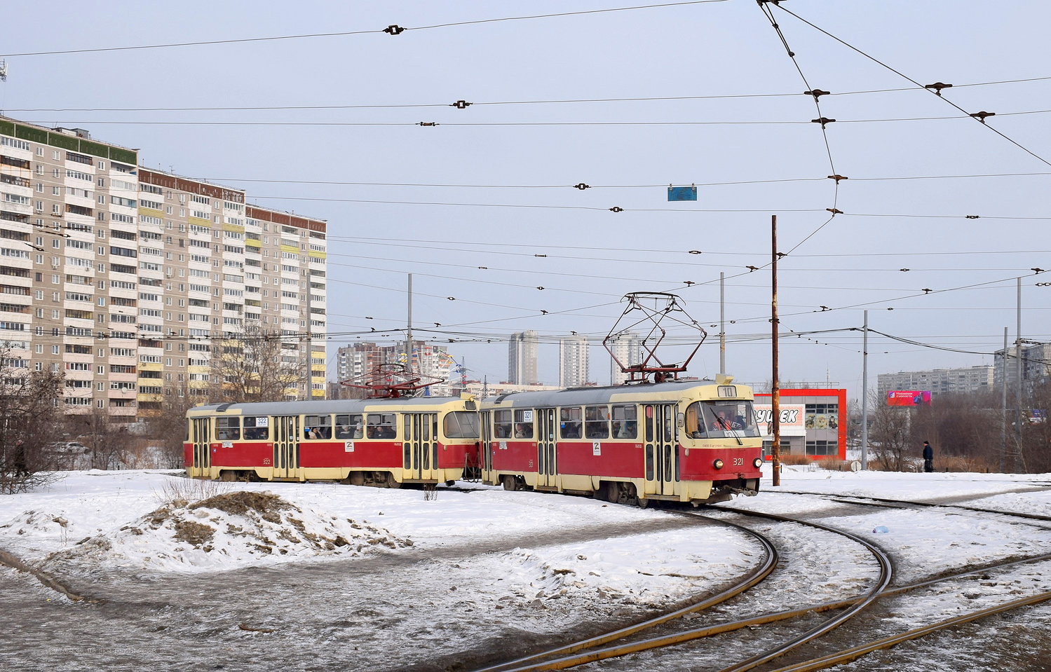 Екатеринбург, Tatra T3SU № 321