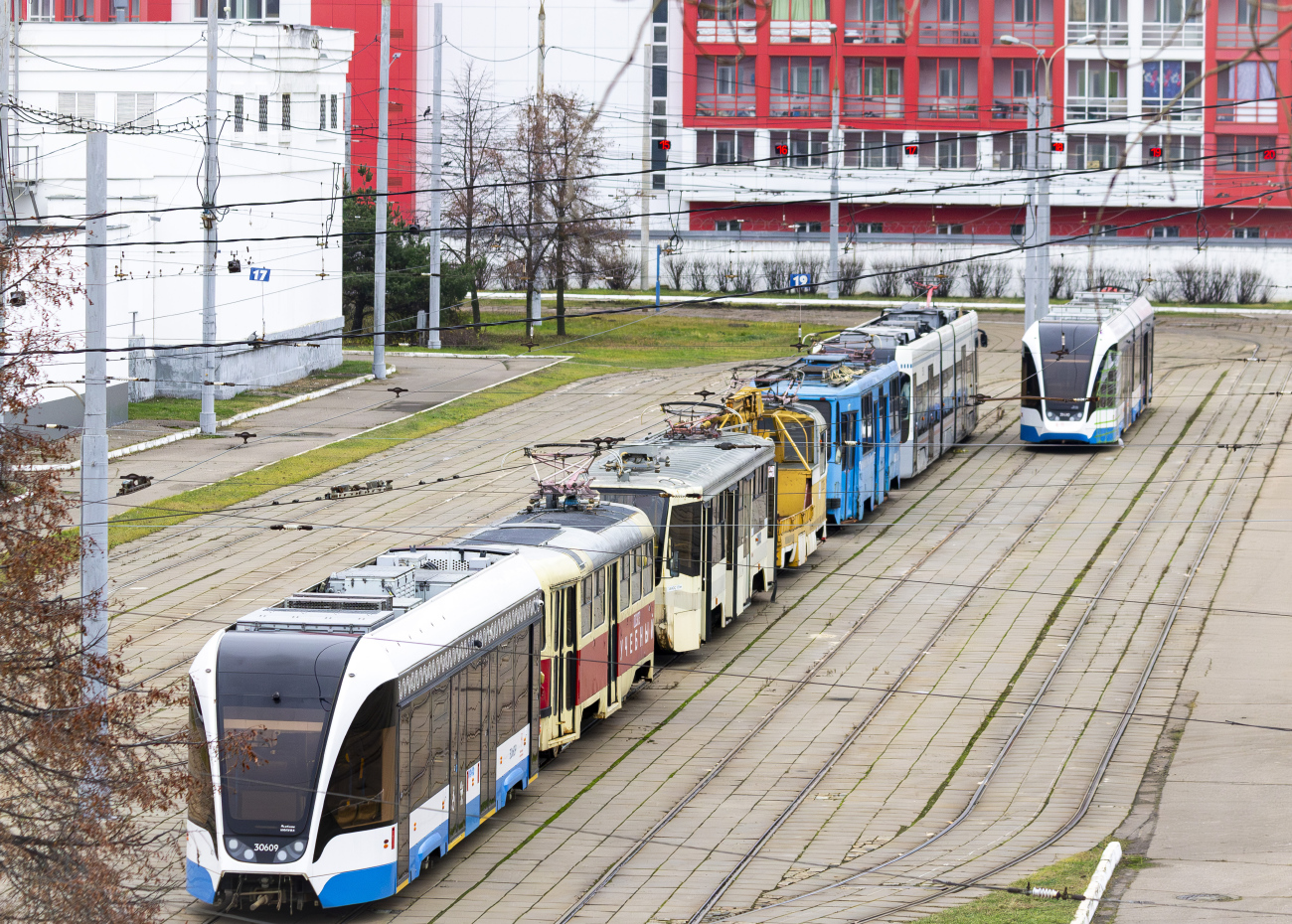 Москва, 71-911ЕМ «Львёнок» № 30609; Москва — Трамвайные депо: [3] Краснопресненское. Новая территория в Строгино