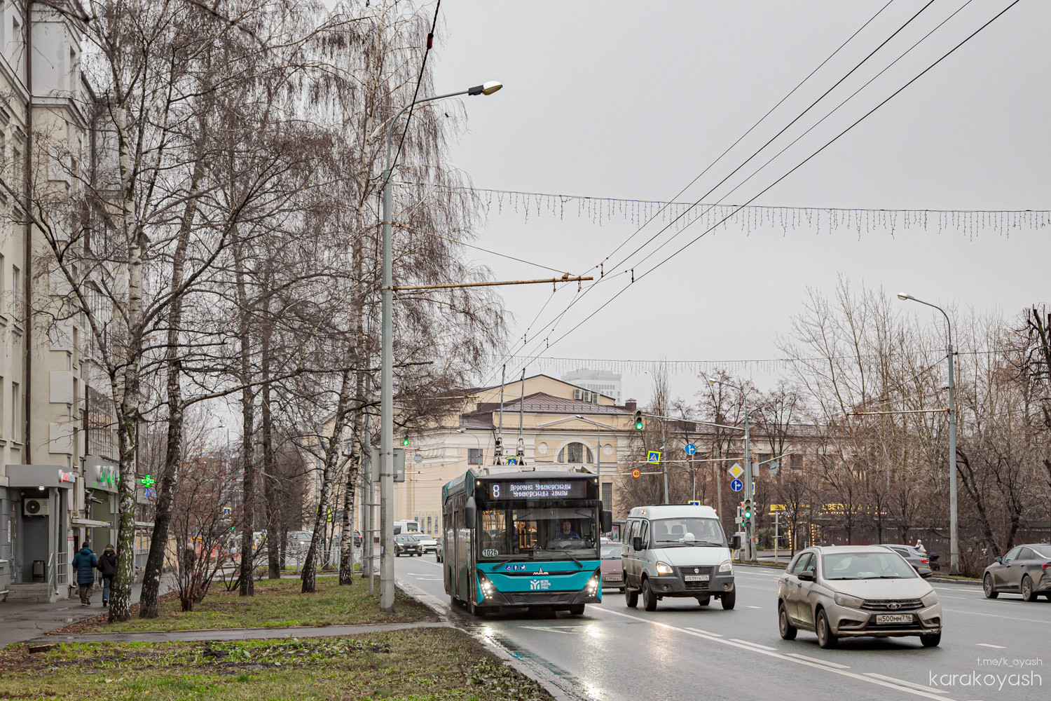 Казань, МАЗ-303Т22 № 1026