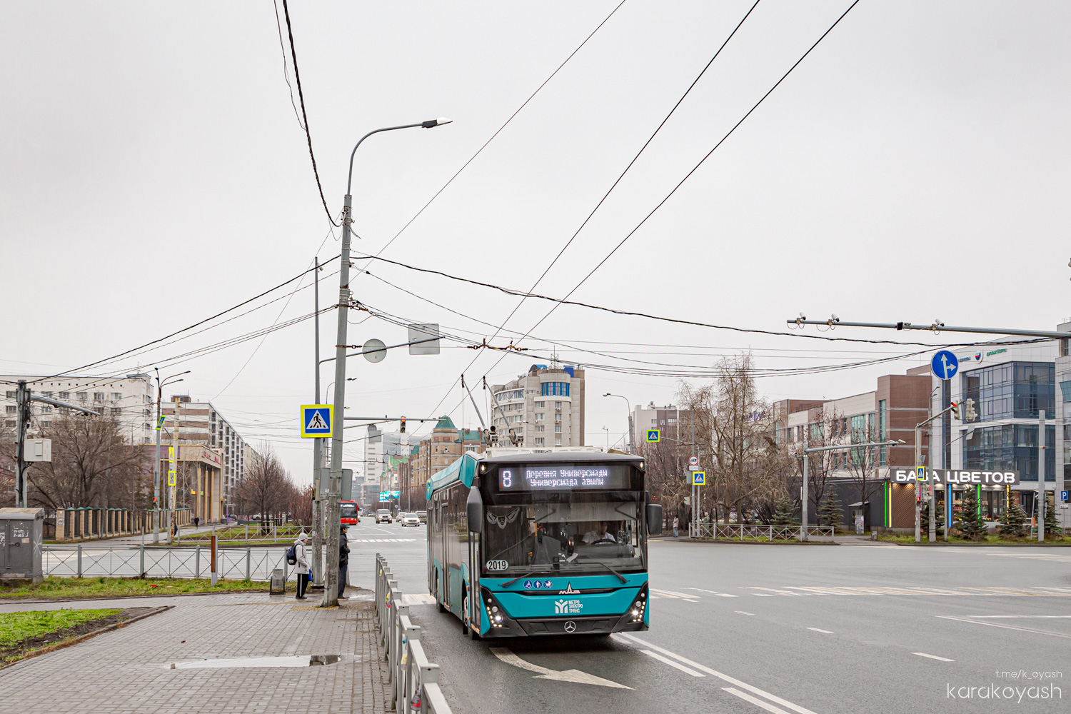 Казань, МАЗ-303Т22 № 2019