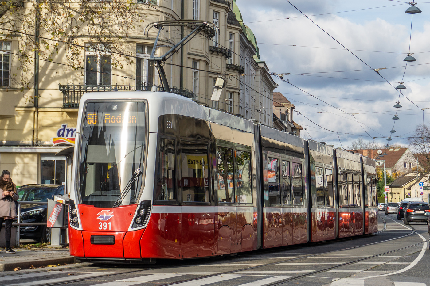 Vienna, Bombardier Flexity Wien (Type D) č. 391