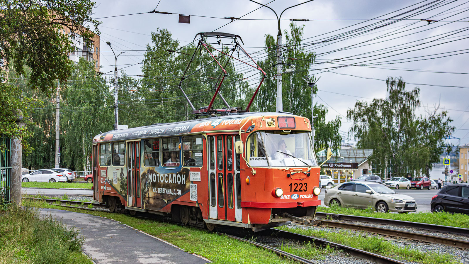 Ижевск, Tatra T3K № 1223