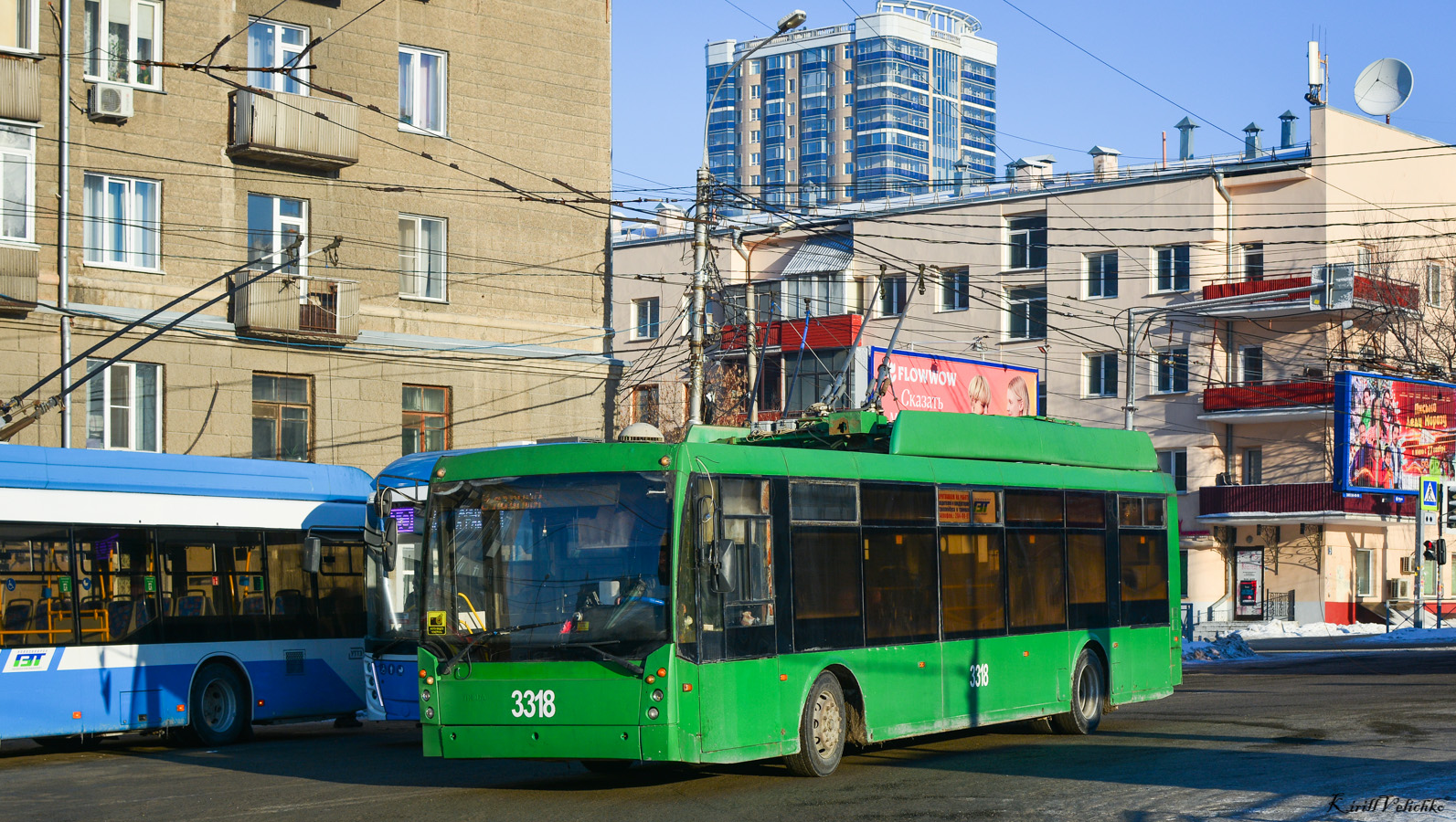 Новосибирск, Тролза-5265.00 «Мегаполис» № 3318