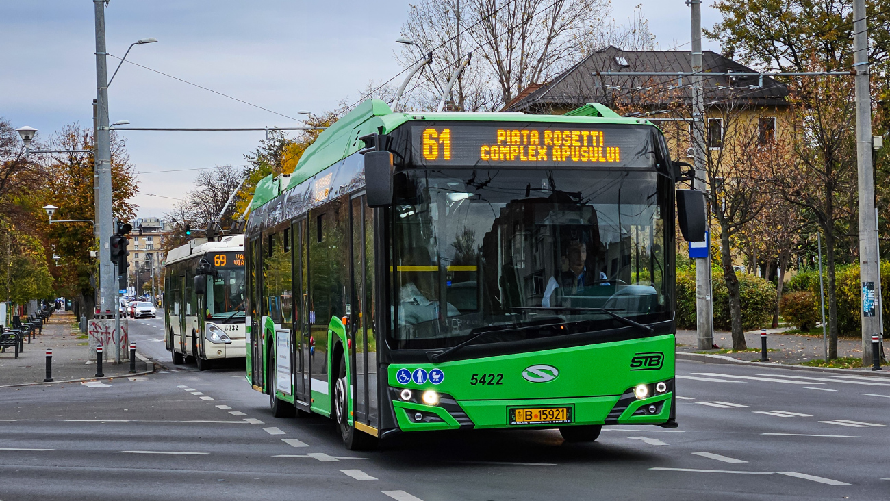 Бухарест - Илфов, Solaris Trollino IV 12 Medcom № 5422