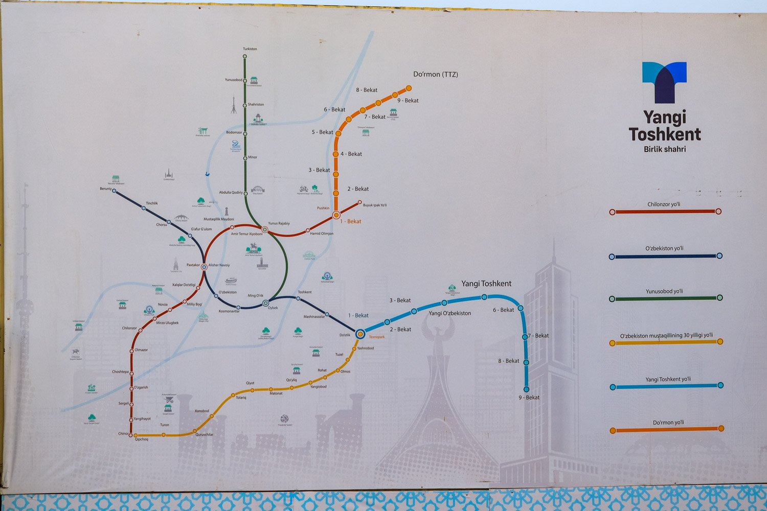 Tashkent — Metro — Maps; Tashkent — Metro — Projects