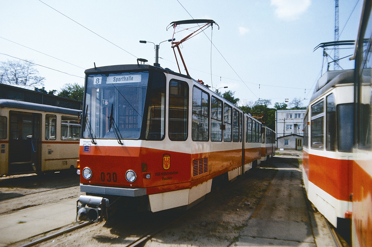 Потсдам, Tatra KT4D № 030; Потсдам — Старые фотографии