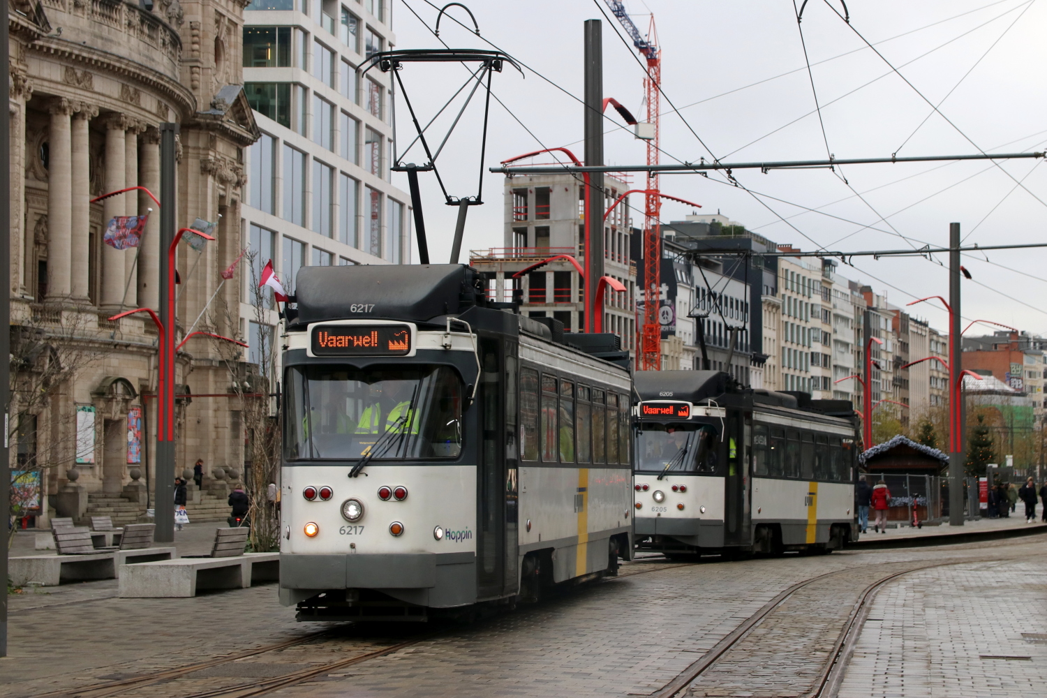 Антверпен, BN PCC Gent (modernised) № 6217; Антверпен — Official farewell of the Ghent P.C.C.'s (29/11/2025)