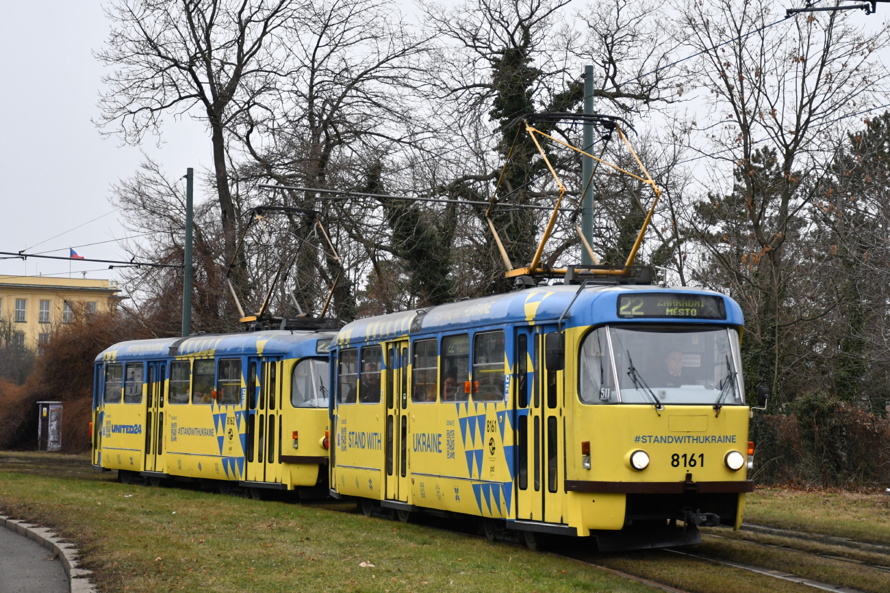 Прага, Tatra T3R.PV № 8161