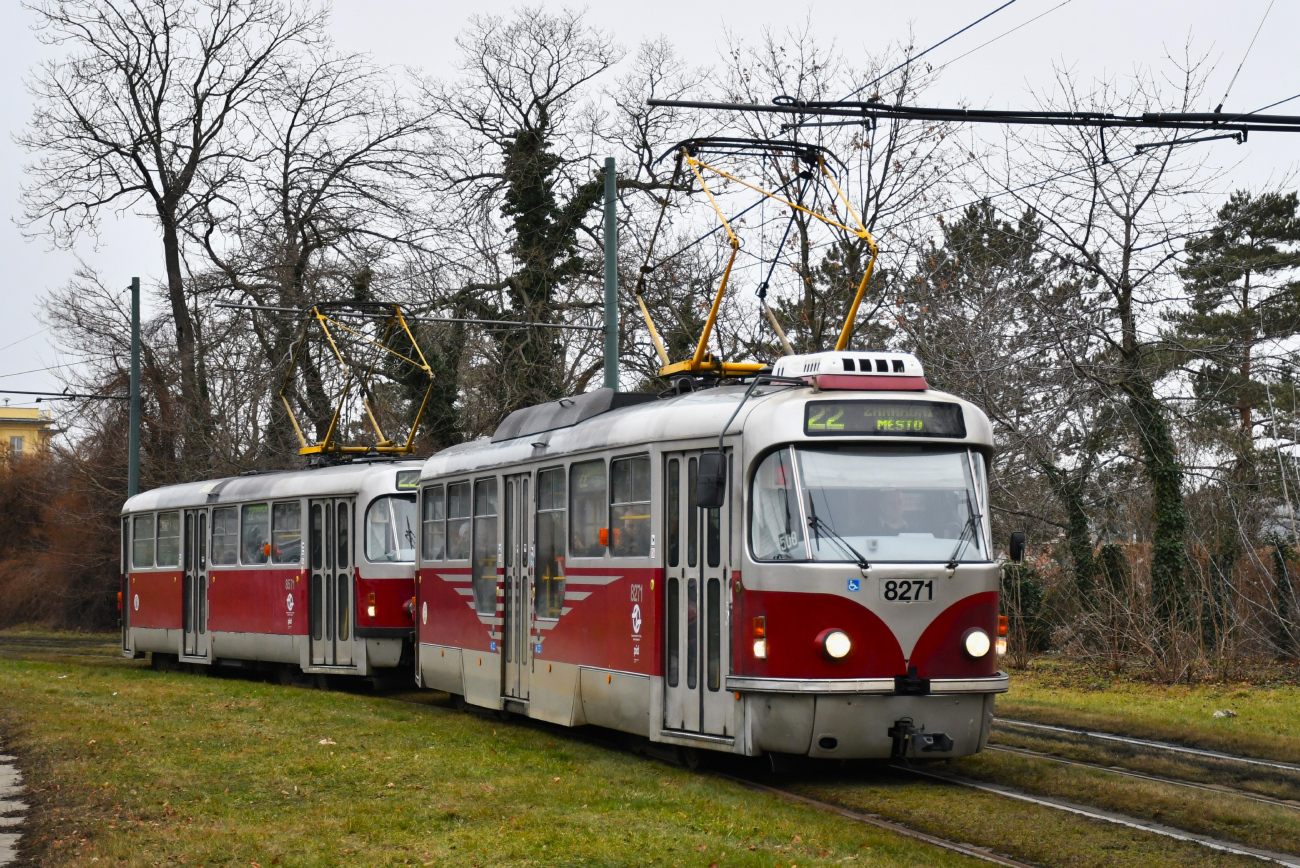 Прага, Tatra T3R.PLF № 8271