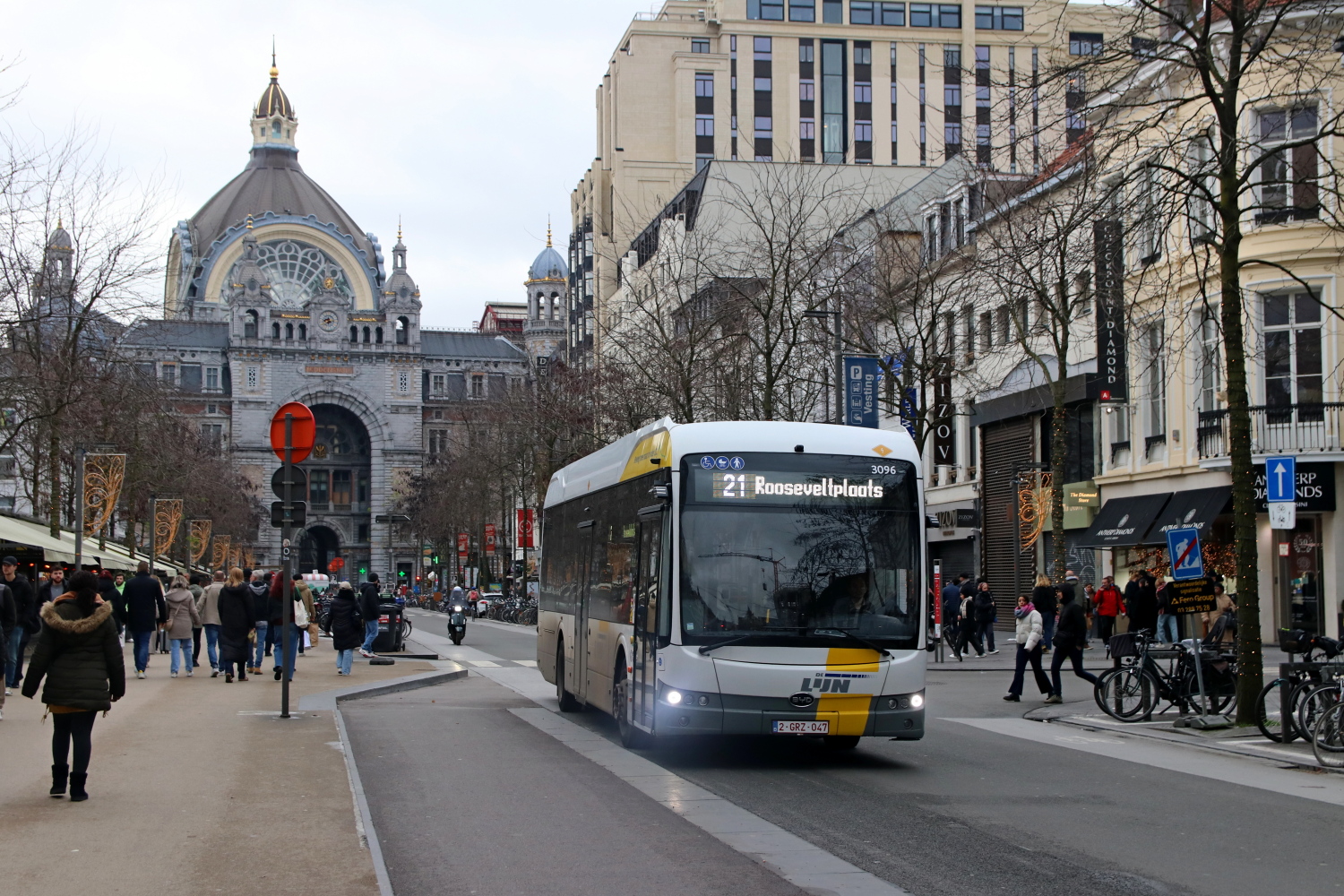 Антверпен, BYD K9UD № 3096