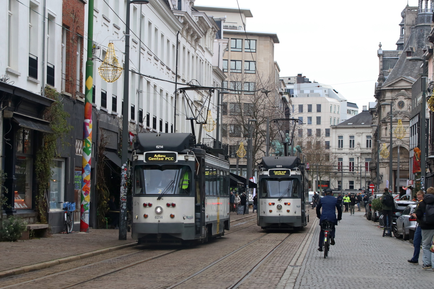 Антверпен, BN PCC Gent (modernised) № 6214; Антверпен — Official farewell of the Ghent P.C.C.'s (29/11/2025)