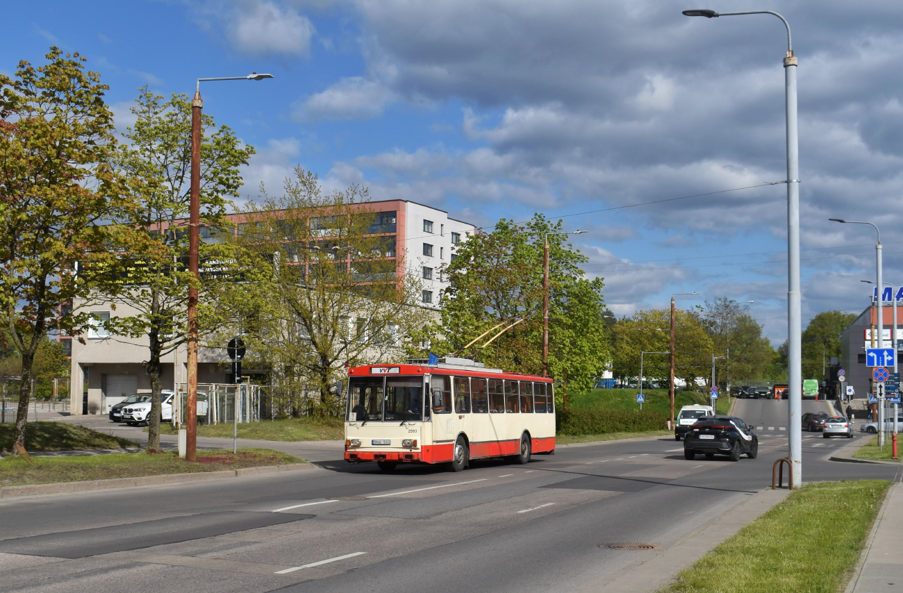 Вильнюс, Škoda 14Tr13/6 № 2593