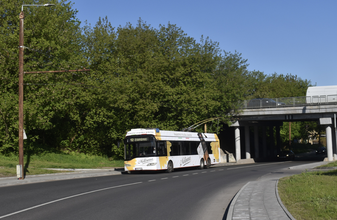 Вильнюс, Solaris Trollino II 15 AC № 1705