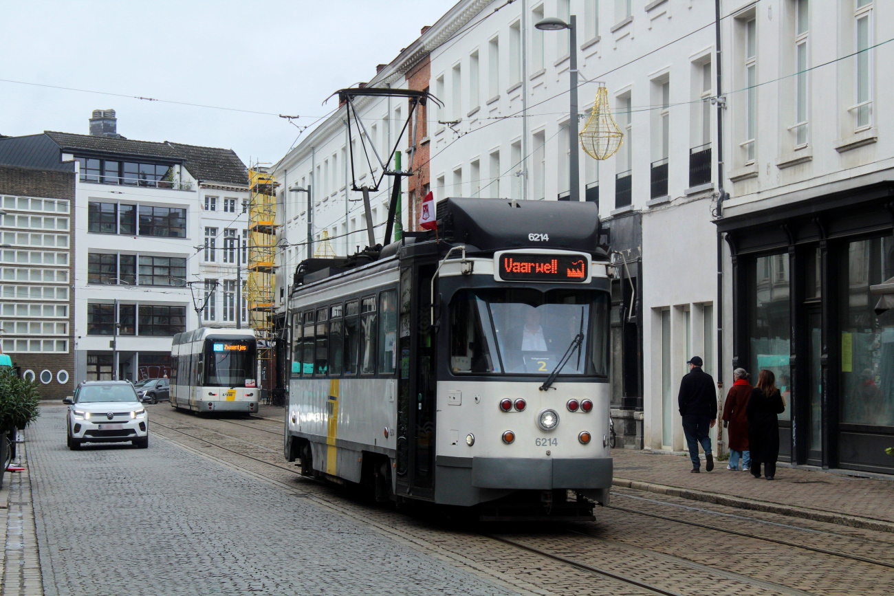 Антверпен, BN PCC Gent (modernised) № 6214; Антверпен — Official farewell of the Ghent P.C.C.'s (29/11/2025)