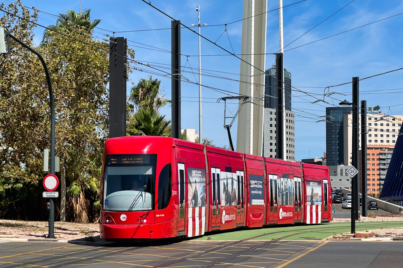 Valencia, Bombardier Flexity Outlook № 4239
