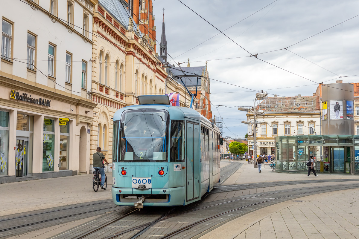 Осиек, Tatra T3PV.O № 0608