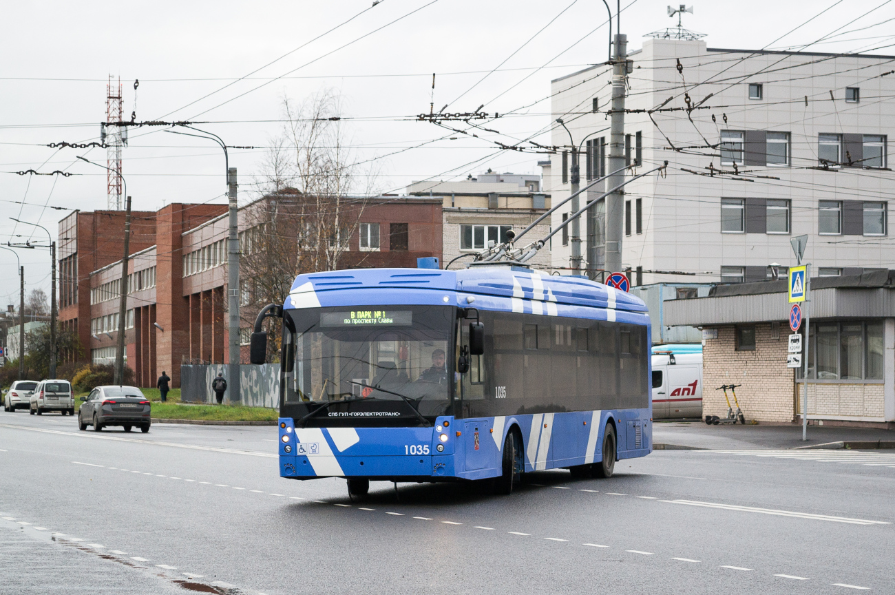 Санкт-Петербург, Тролза-5265.08 «Мегаполис» № 1035
