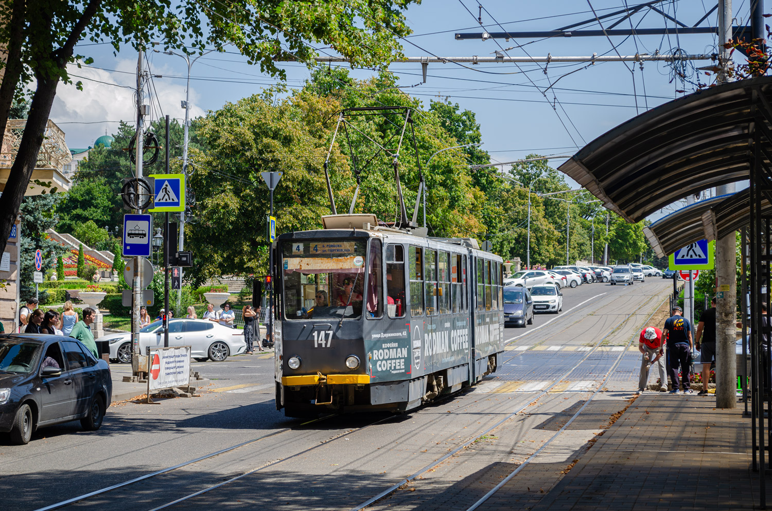 Пятигорск, Tatra KT4SU № 147