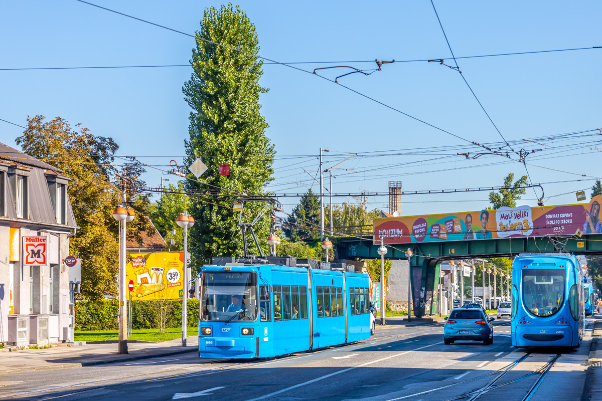 Загреб, Adtranz GT6M № 1005