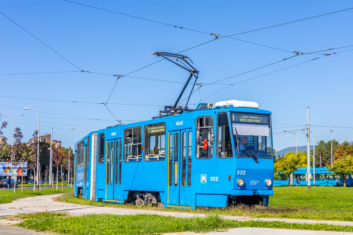 Загреб, Tatra KT4YU № 332