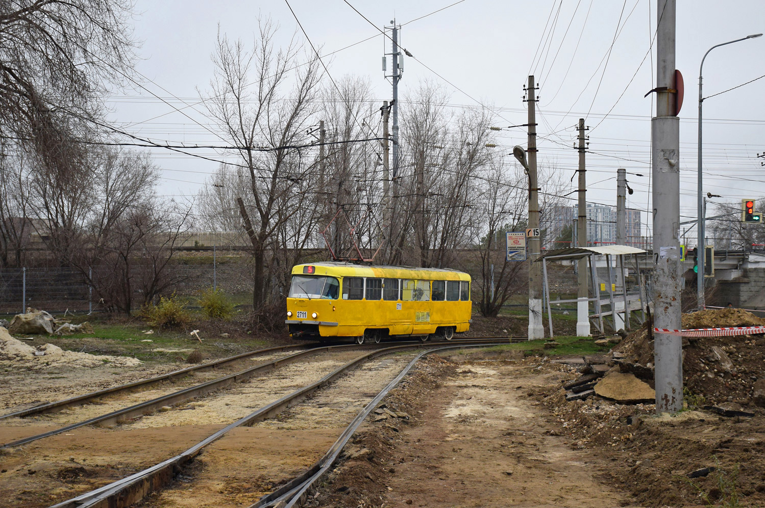 Волгоград, Tatra T3SU № 2711