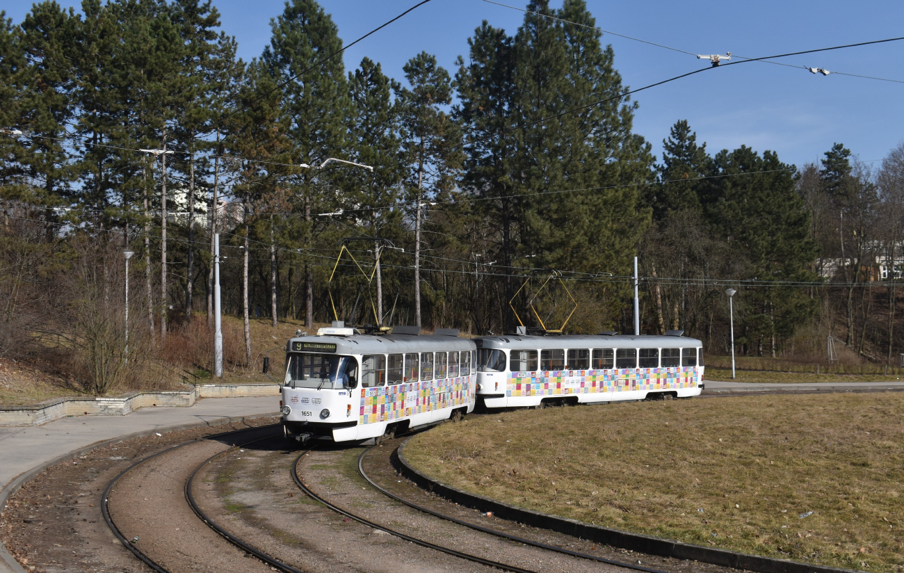 Брно, Tatra T3G № 1651