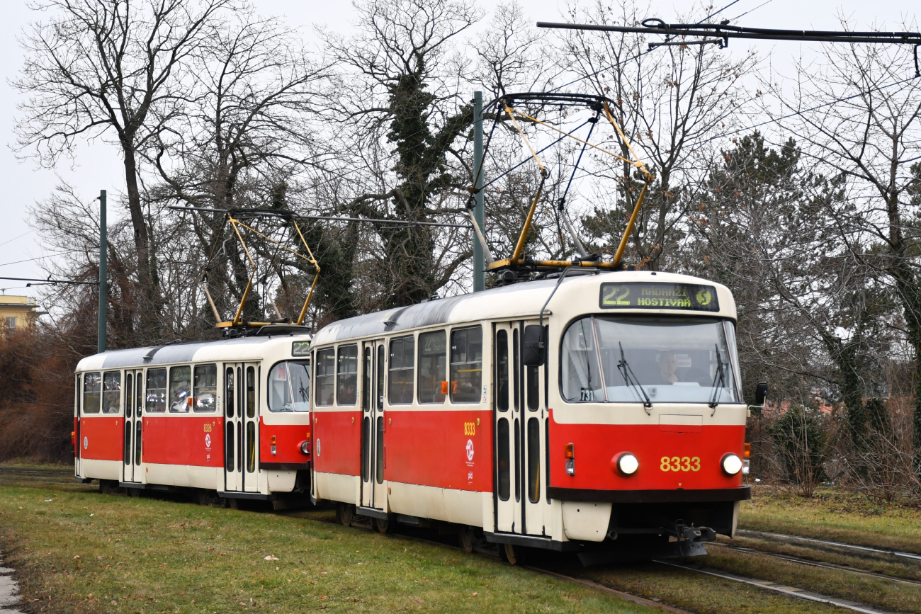 Прага, Tatra T3R.P № 8333