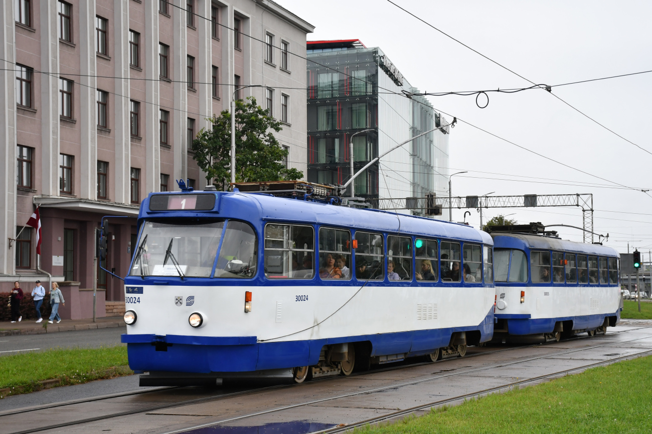 Рига, Tatra T3A № 30024
