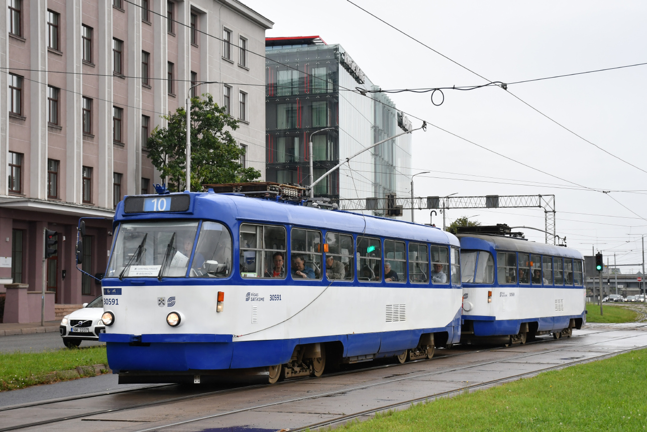 Рига, Tatra T3A № 30591
