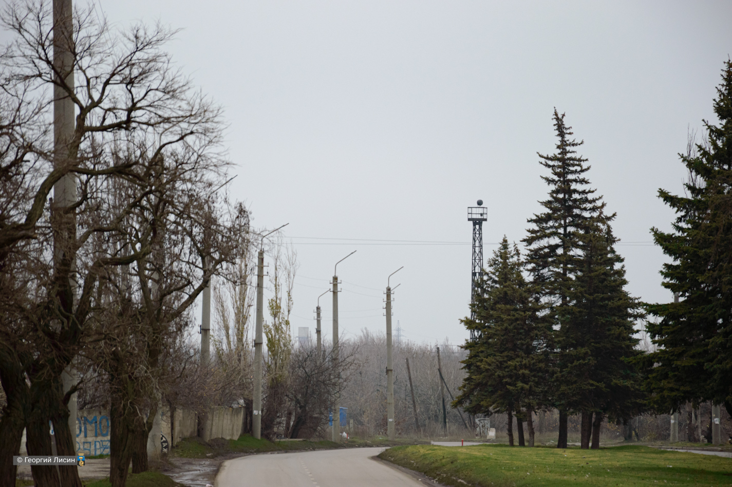 Charcyźk — Unfinished line to the village of Girne