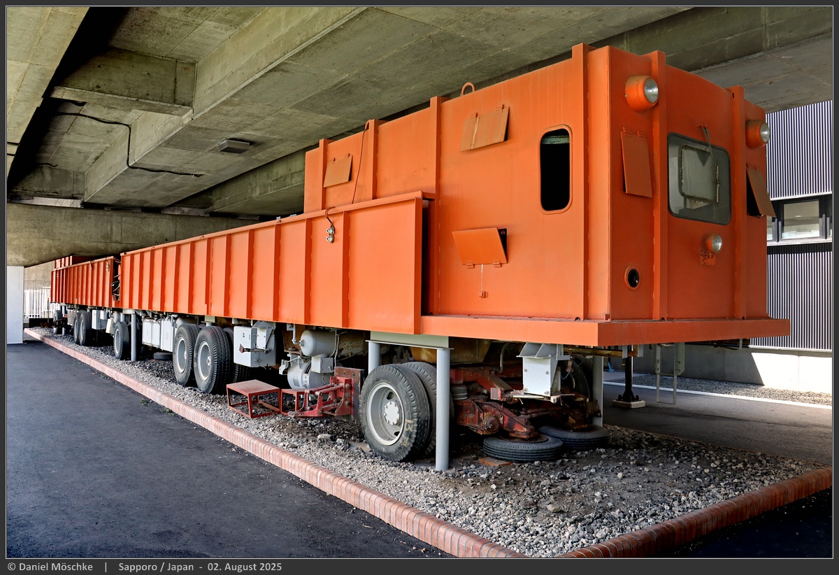 Саппоро, 7-axle motor car (experimental car) № б/н1; Саппоро — Музей городского транспорта Саппоро