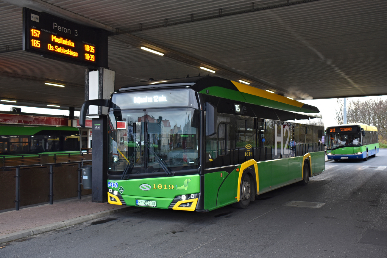 Poznań, Solaris Urbino IV 12 Hydrogen č. 1619