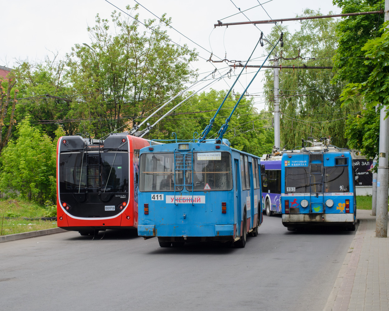 Калуга, ЗиУ-682 «Калуга» № 411; Калуга, БКМ 321 № 193