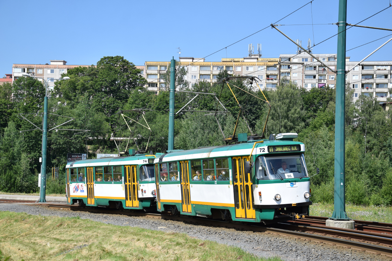 Либерец ― Яблонец-над-Нисой, Tatra T3SUCS № 72