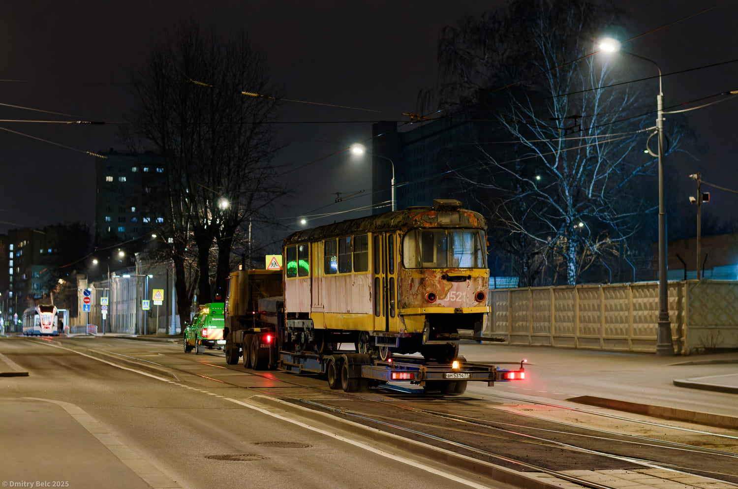 Москва, Tatra T3SU № 0521